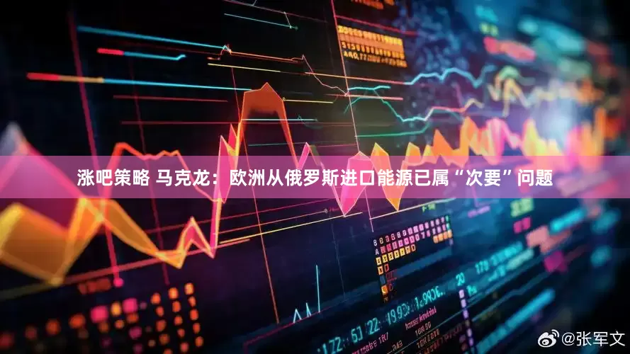 涨吧策略 马克龙：欧洲从俄罗斯进口能源已属“次要”问题